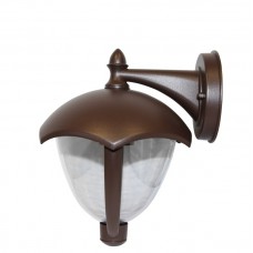 Φωτιστικό Φανάρι Επίτοιχο 1xE27 Αλουμινίου Σκουριά IP44 9-3607281